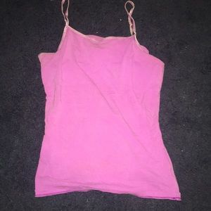 bright purple tank top